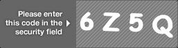 captcha code for visual authentication  number 6 letter Z number 5 letter Q