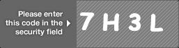 captcha code for visual authentication  number 7 letter H number 3 letter L