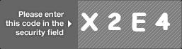 captcha code for visual authentication  letter X number 2 letter E number 4