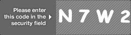 captcha code for visual authentication   letter N number 7 letter W number 2