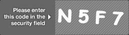 captcha code for visual authentication   letter N number 5 letter F number 7