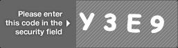 captcha code for visual authentication   letter Y number 3 letter E number 9