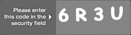 captcha code for visual authentication  number 6 letter R number 3 letter U